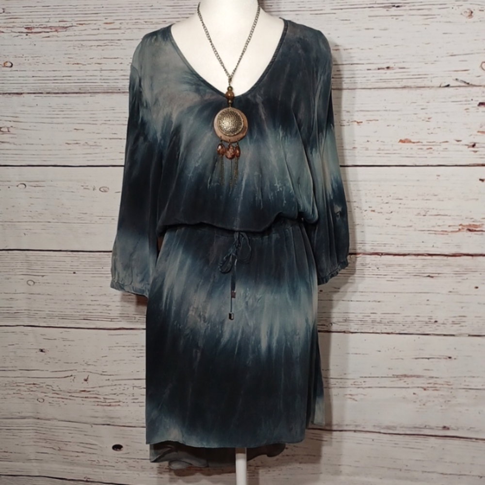 $188 Silk Gypsy 05  Dress S